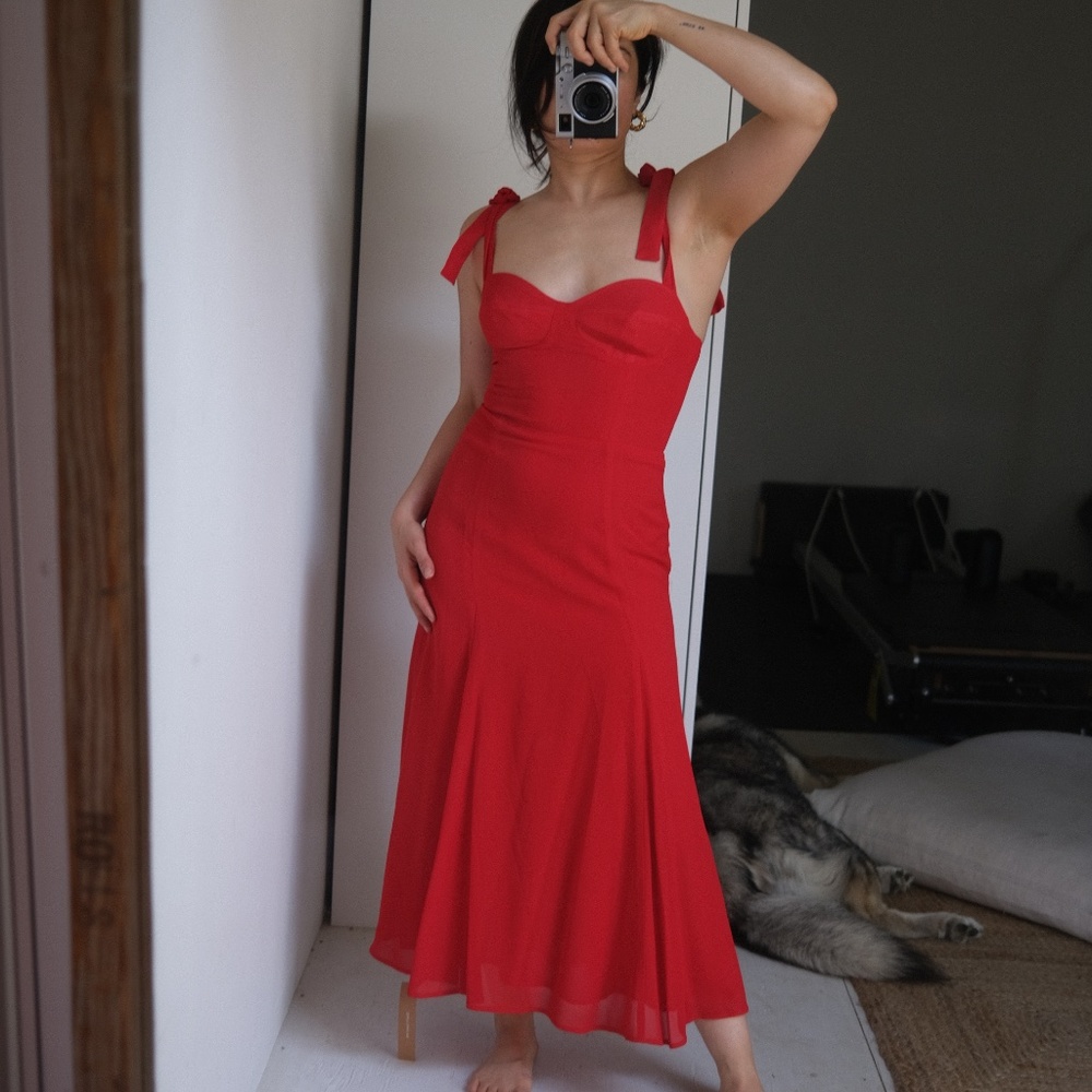 Reformation petites nadira dress